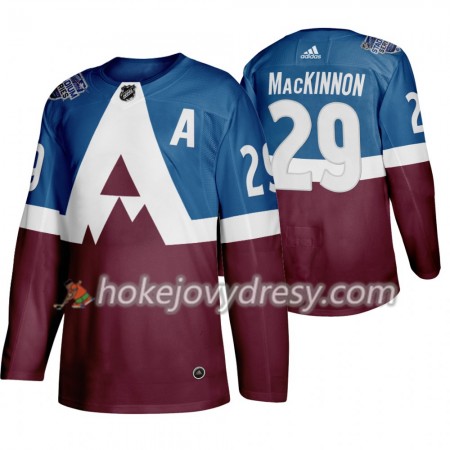 Pánské Hokejový Dres Colorado Avalanche Nathan MacKinnon 29 Adidas 2020 Stadium Series Authentic